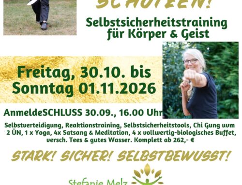 3-Tages-Seminar „ICH KANN MICH SELBER SCHÜTZEN!“